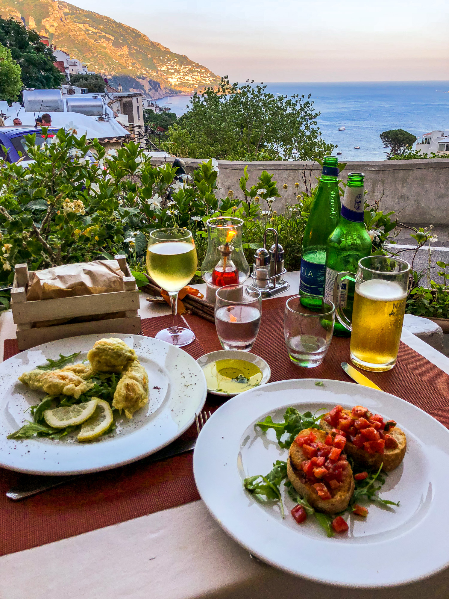 restauracje w positano