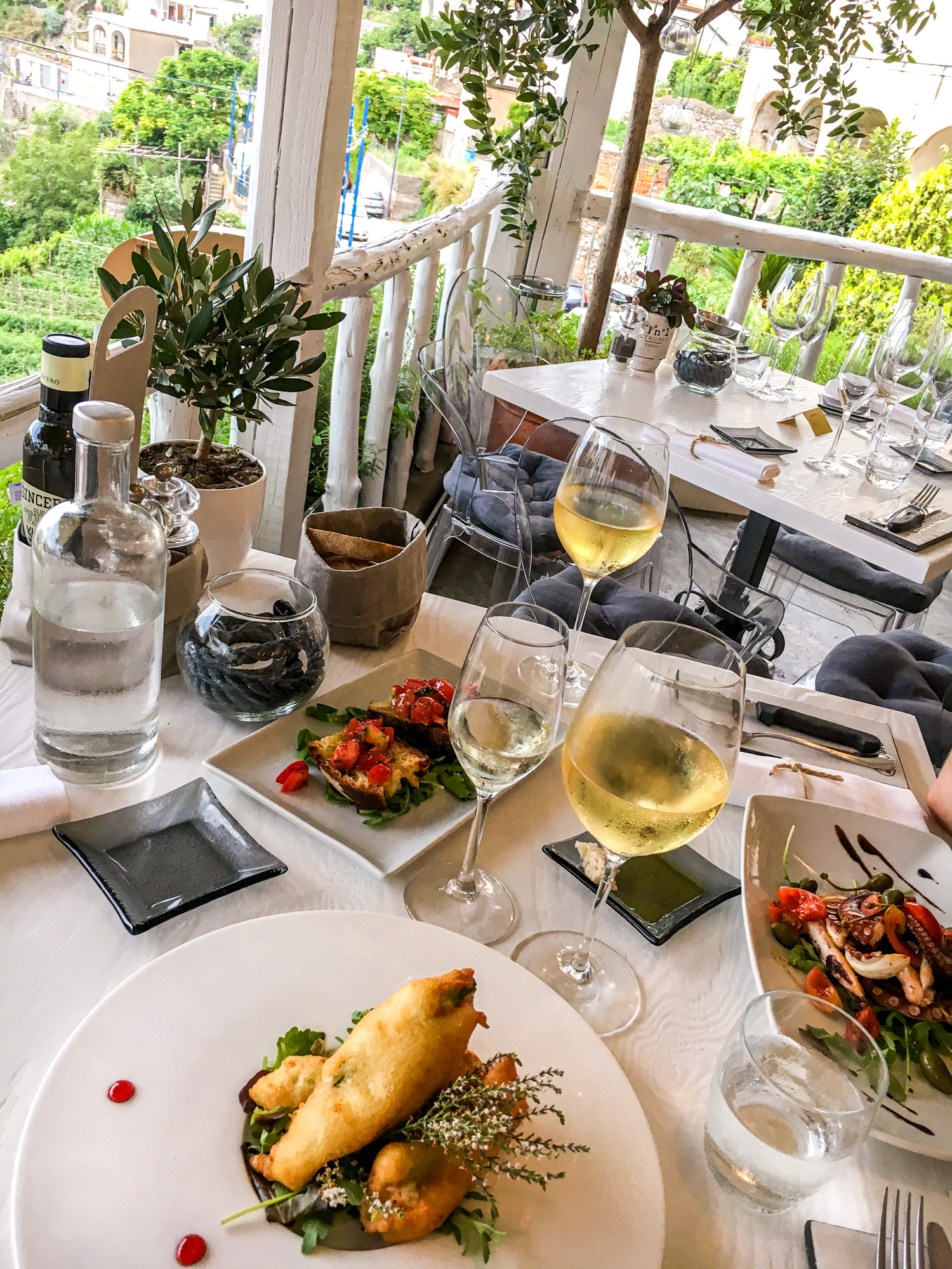 restauracje w positano