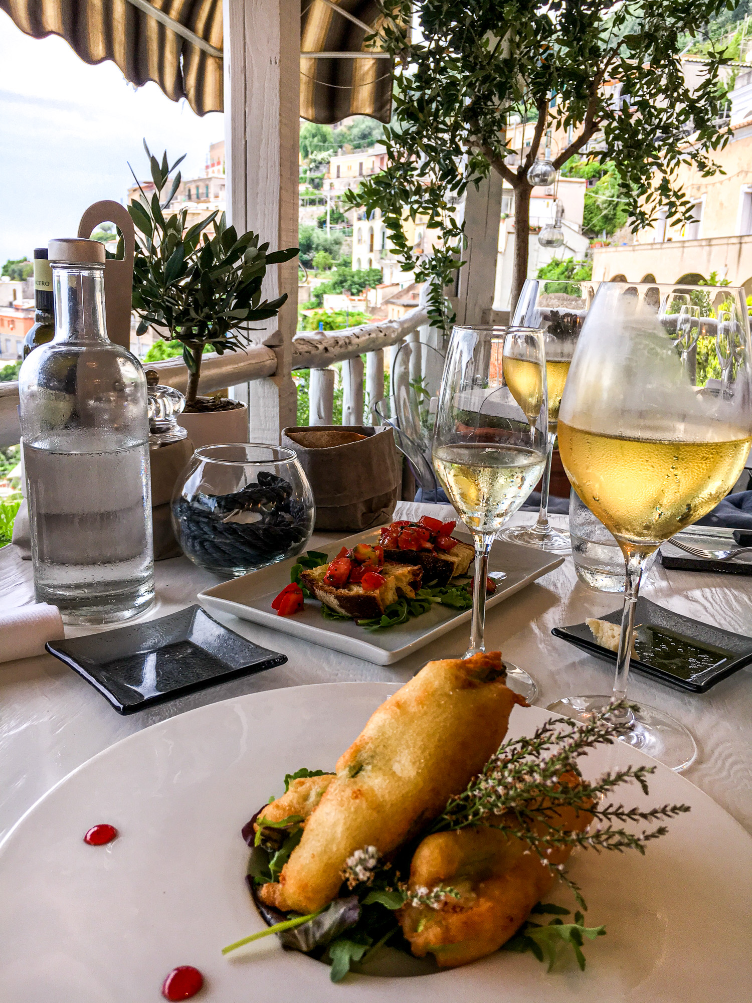 restauracje w positano